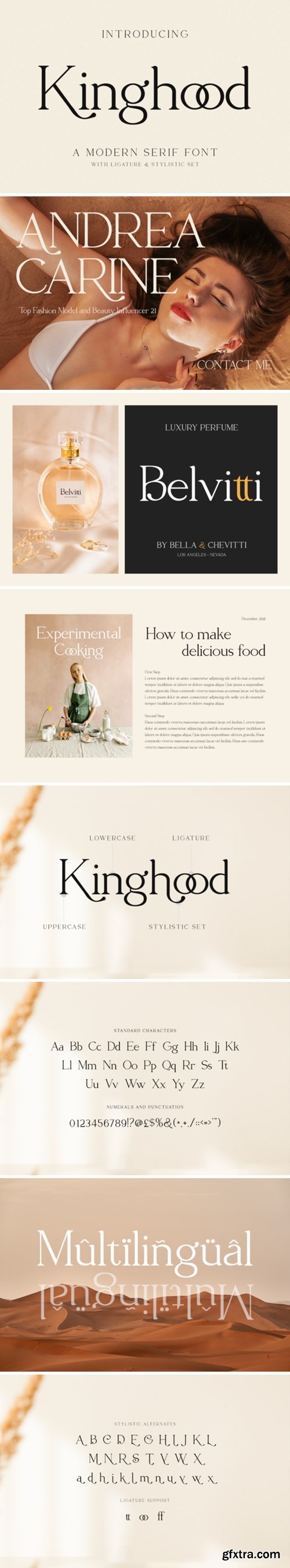 Kinghood Font