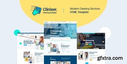 ThemeForest - Cleanixer v1.0 - Cleaning Services HTML5 Template (Update: 20 July 20) - 27018222