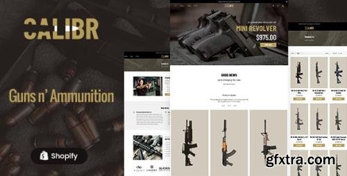 ThemeForest - Calibr v1.2 - Weapon Shop & Single Product eCommerce Shopify Theme - 29752484