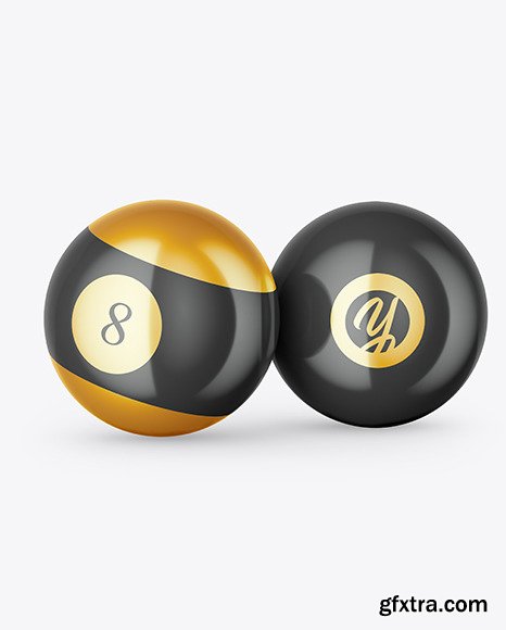 Billiard Balls Mockup 88219
