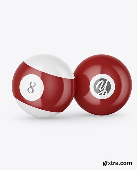 Billiard Balls Mockup 88219