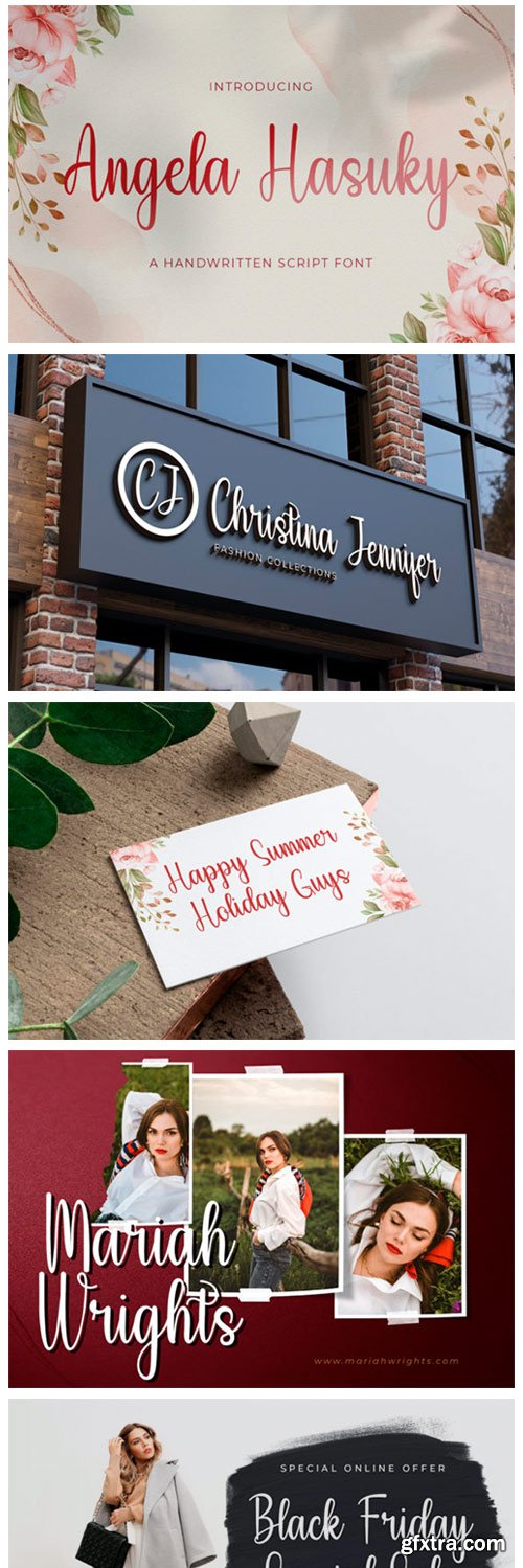 Angela Hasuky Font Angela Hasuky Font