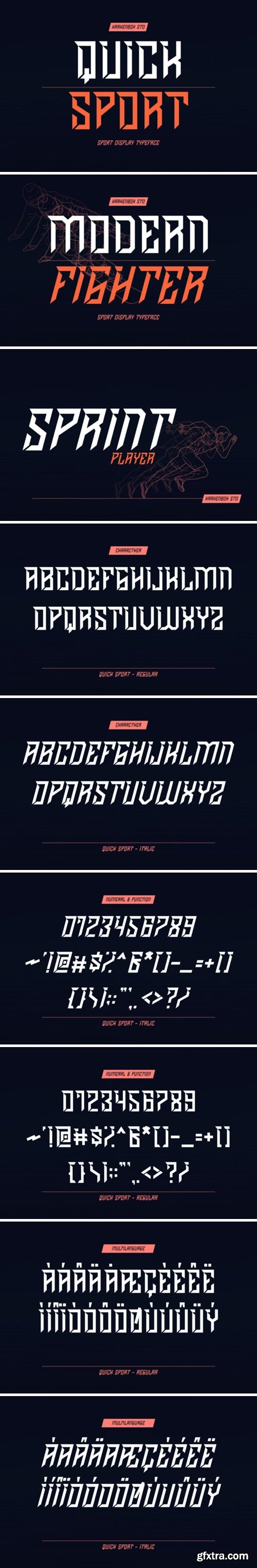 Quick Sport Font