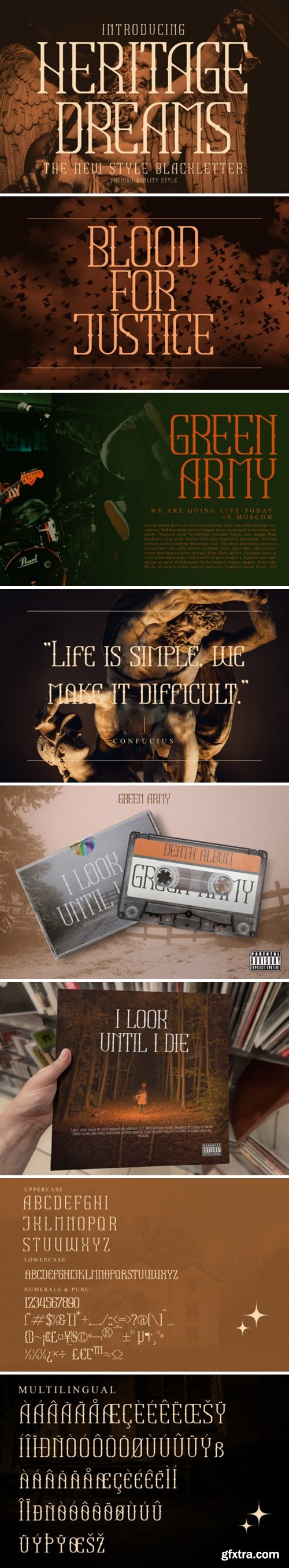 Heritage Dreams Font