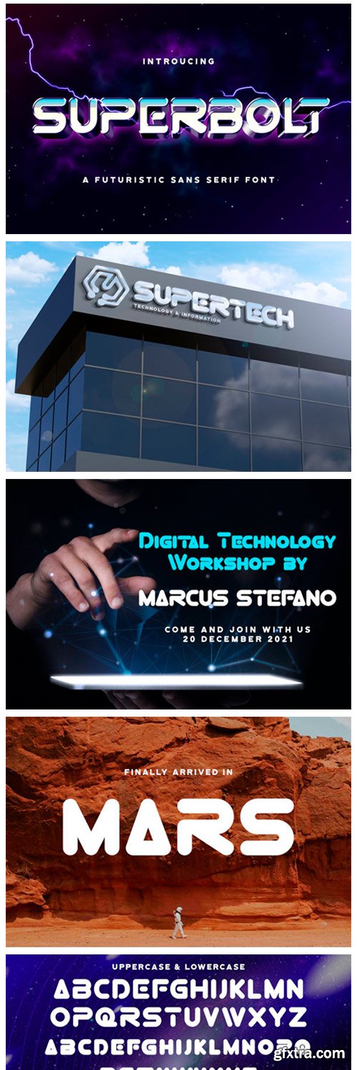 Superbolt Font