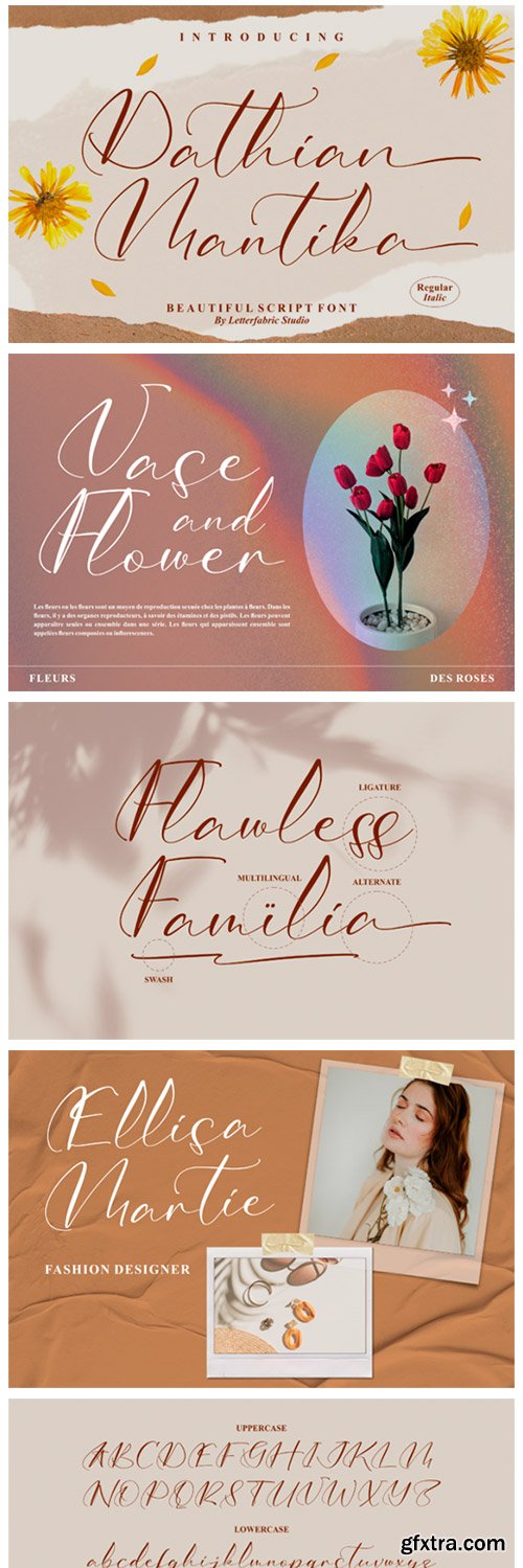 Dathian Mantika Font Dathian Mantika Font