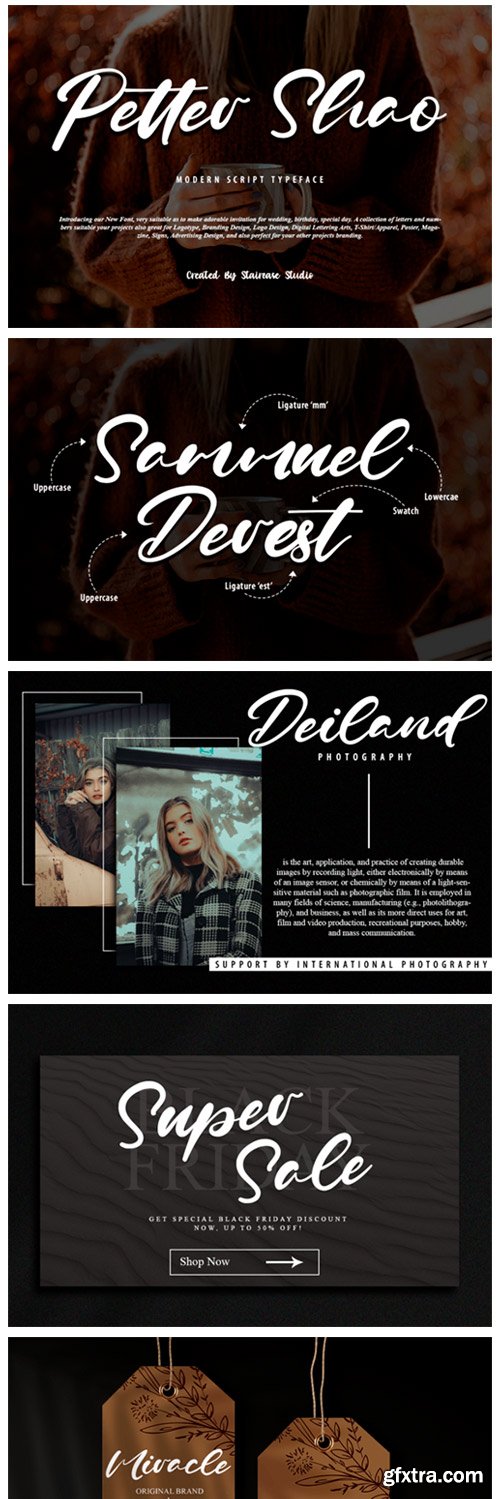 Petter Shao Font Petter Shao Font