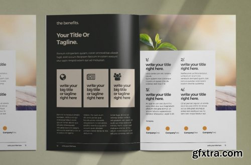 Business Proposal Brochure Layout