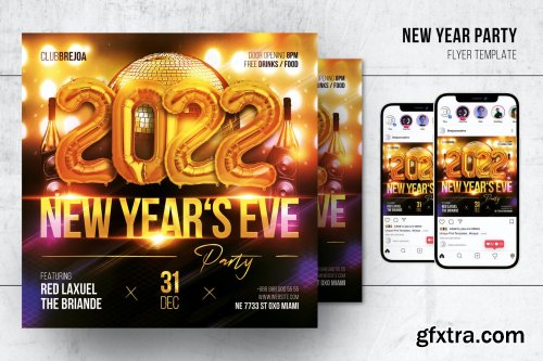 New Year Party Flyer