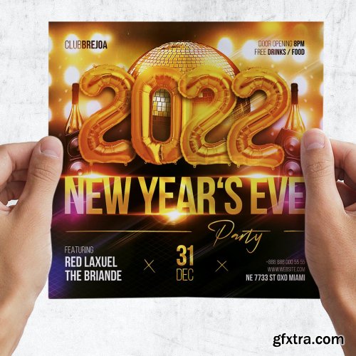 New Year Party Flyer
