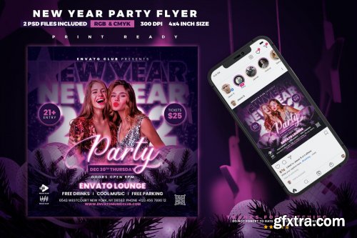 New Year Party Flyer