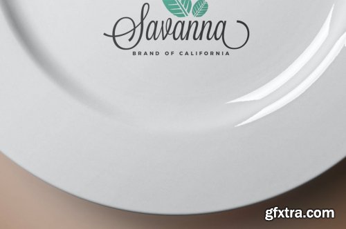 Ceramics Printing Logo Mockup