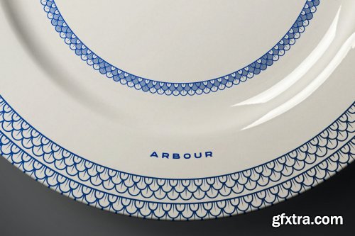 Ceramics Printing Logo Mockup