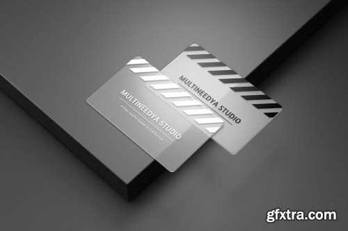  Transparent Business Card Mockups