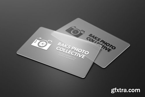  Transparent Business Card Mockups