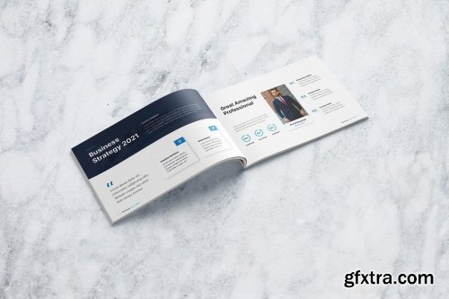 Business Plan Landscape Brochure Template