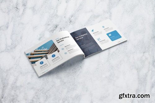 Business Plan Landscape Brochure Template