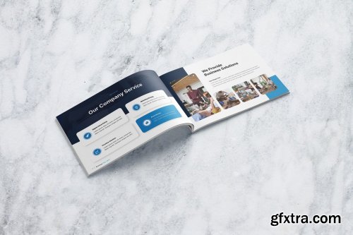 Business Plan Landscape Brochure Template