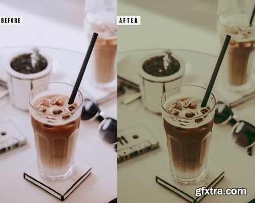 Insta Cream Photoshop Action & Lightrom Presets