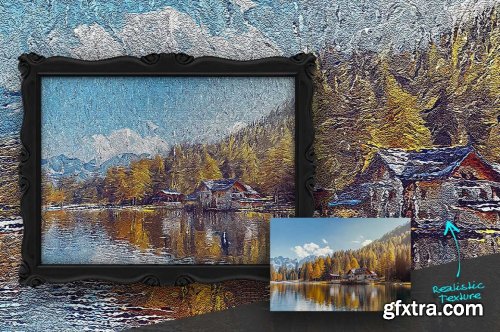 CreativeMarket - Wall Painting Photoshop Action 6528095