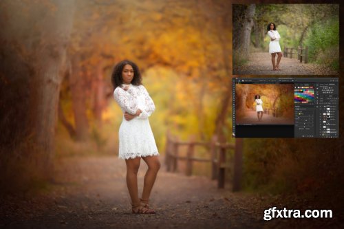 Summerana - Creating Fall Colors In Photoshop Workflow