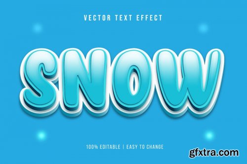 Text Style Effect vector vol 1