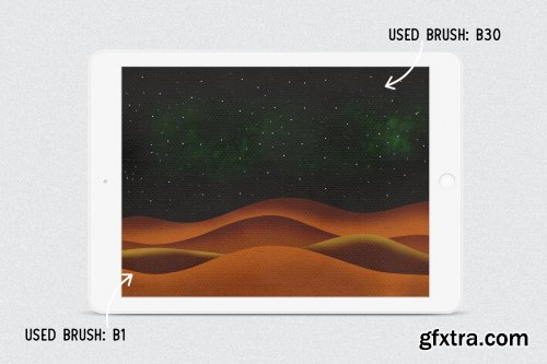 CreativeMarket - BLENDER BRUSHES FOR PROCREATE 3579351