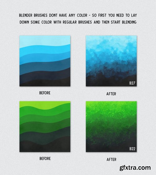 CreativeMarket - BLENDER BRUSHES FOR PROCREATE 3579351