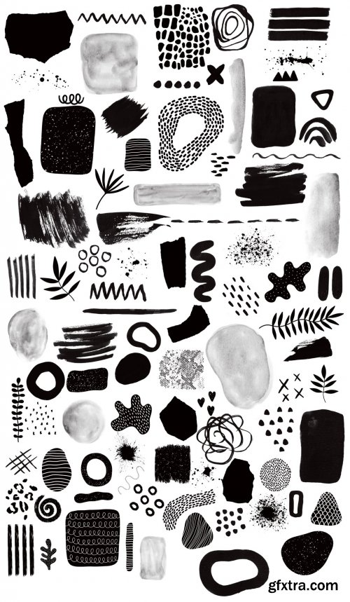 CreativeMarket - ABSTRACT STAMPS FOR PROCREATE 3745653