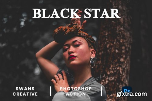 Black Star Photoshop Action
