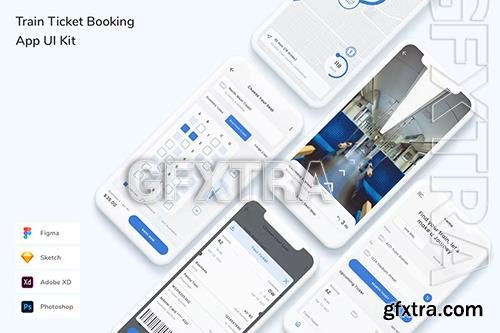 Train Ticket Booking App UI Kit GX6Q2L5