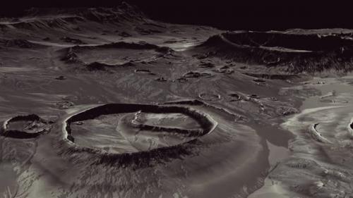 Videohive - Moon Surface with Many Craters - 35271036 - 35271036