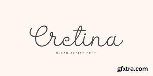 Cretina Family - 2 Fonts