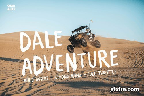 Dale Adventure - Exploration Font