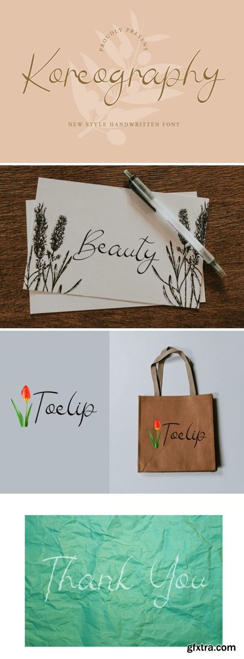 Koreography Font