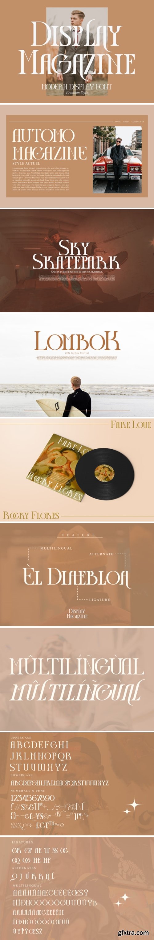 Display Magazine Font