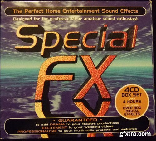 Avid Records Sound Effects (Special FX Box Set 4 CD) WAV
