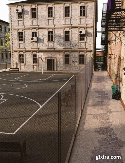 Brooklyn Basketball Court