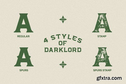 Darkloard Family Font
