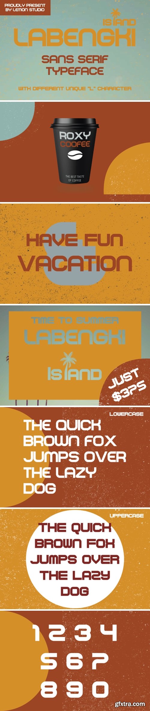 Labengki Island Font