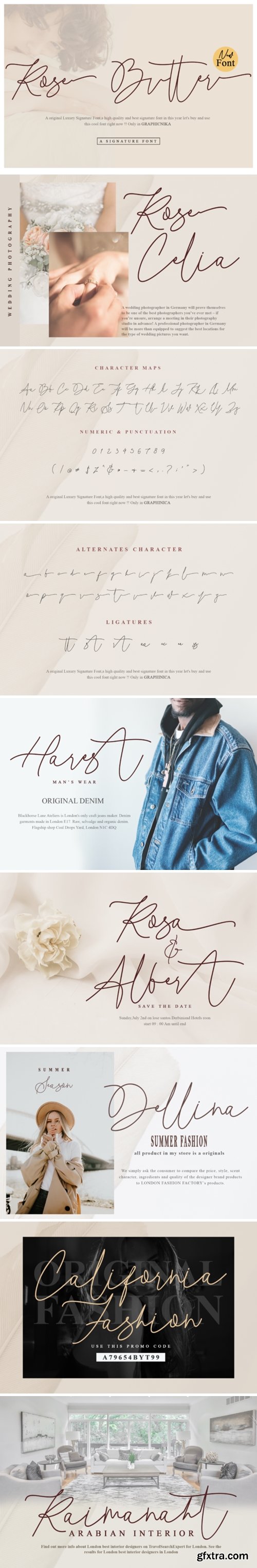 Rose Butter Font