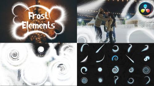 Videohive - Frost Elements for DaVinci Resolve - 35490849 - 35490849