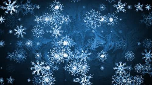 Videohive - Ice Snowflakes - 29734253 - 29734253