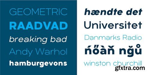 Arkibal Display Font Family - 12 Fonts