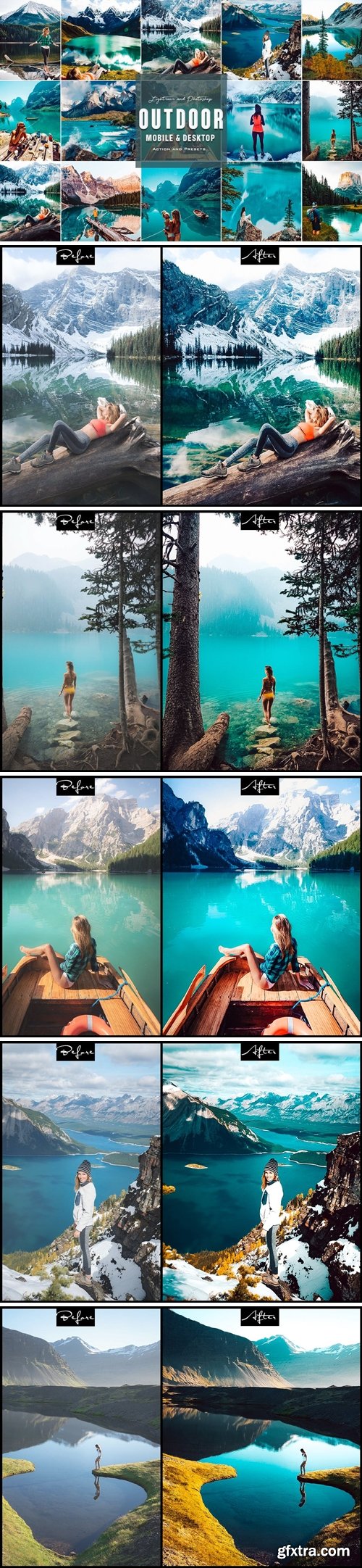 Outdoor - Photoshop Actions & Lightroom Presets
