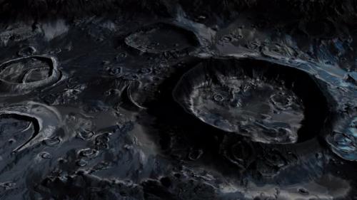 Videohive - Moon Surface with Many Craters - 35504341 - 35504341