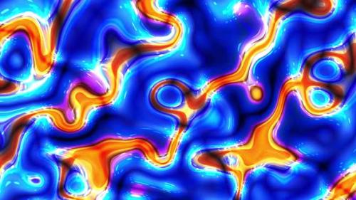 Videohive - Glowing liquid wavy background. Liquid wavy motion background. Vd 831 - 35270768 - 35270768