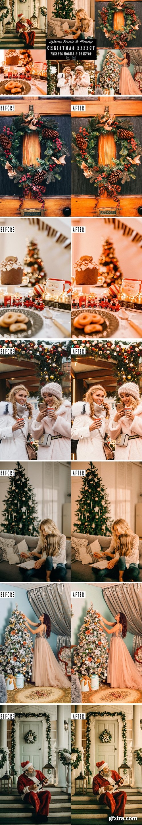 Christmas Photoshop Action & Lightrom Preset