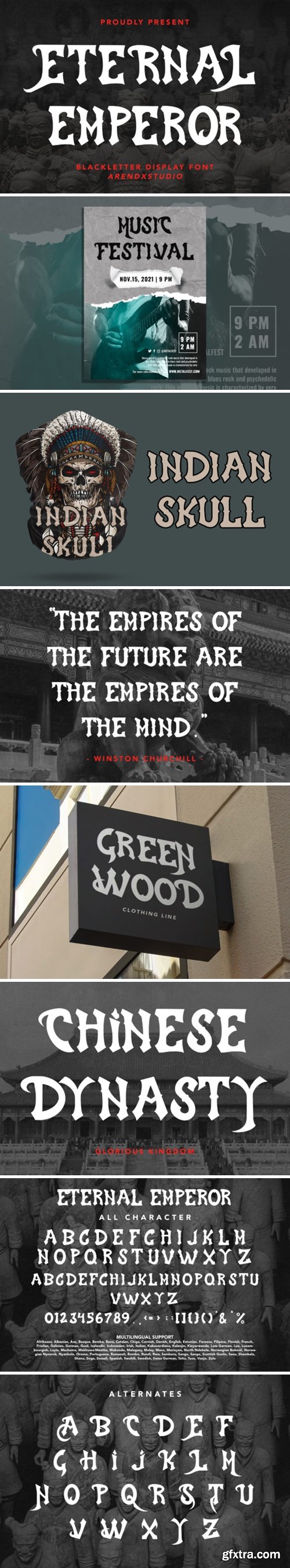Eternal Emperor Font