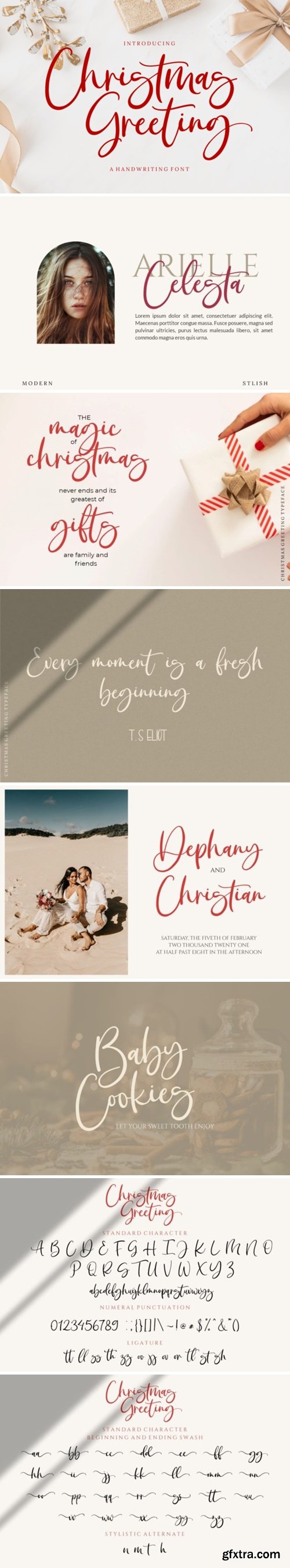 Christmas Greeting Font